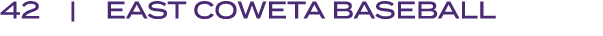 42 | EAST COWETA BASEBALL