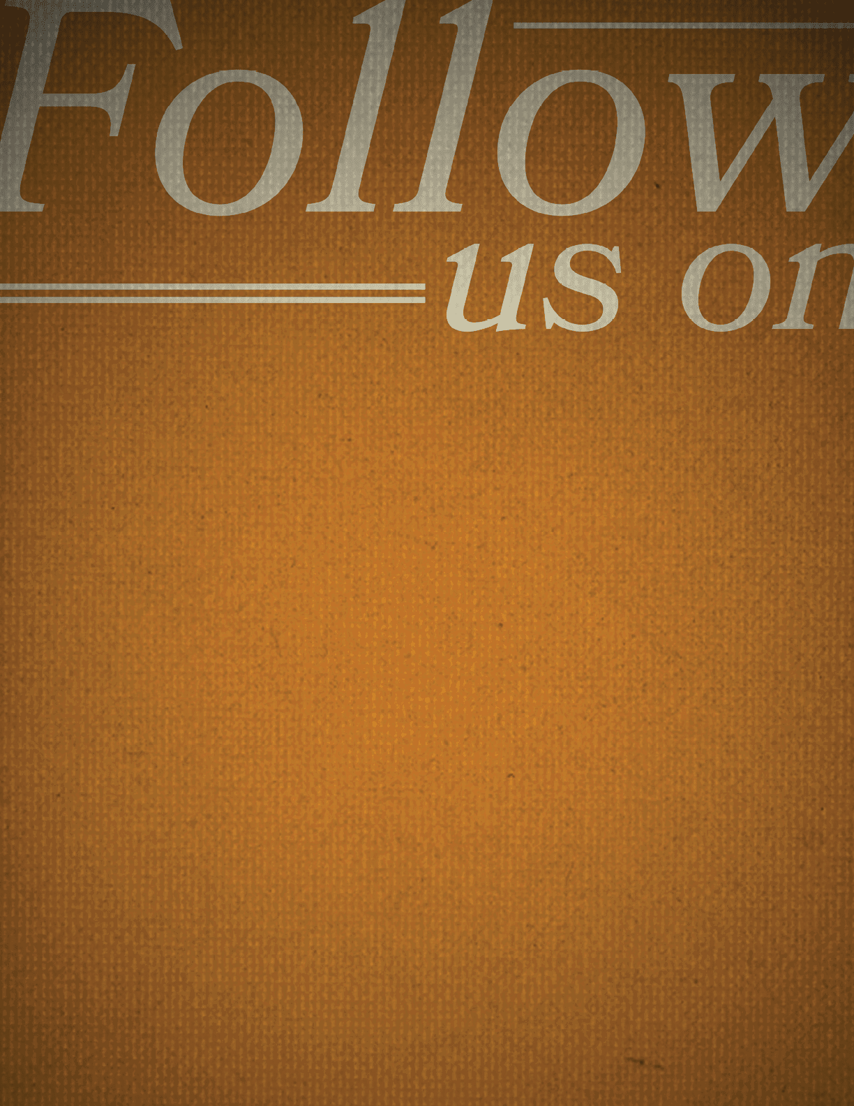 A brown paper with the word “follow" written on it. AI generated content