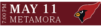 METAMORA,MAY 11,7:00 P