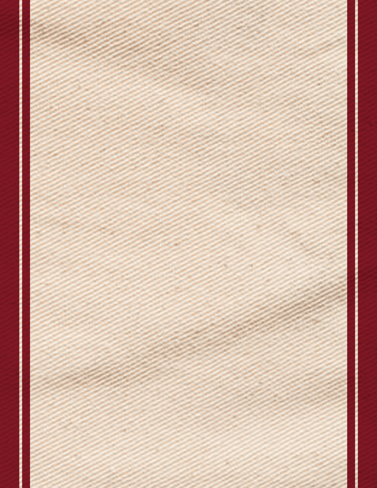 A striped cloth with a red stripe. AI generated content