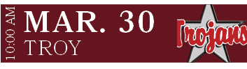 TROY,MAR. 30,10:00 A