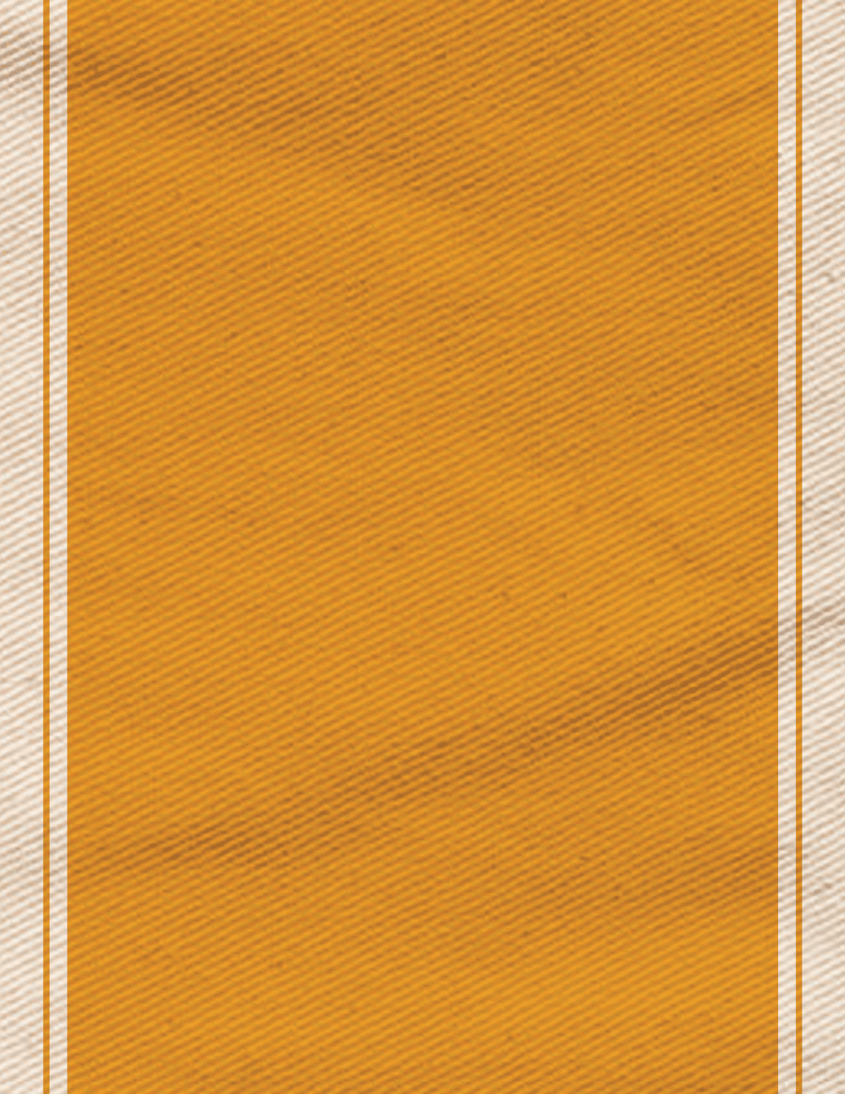 A striped orange and white cloth. AI generated content