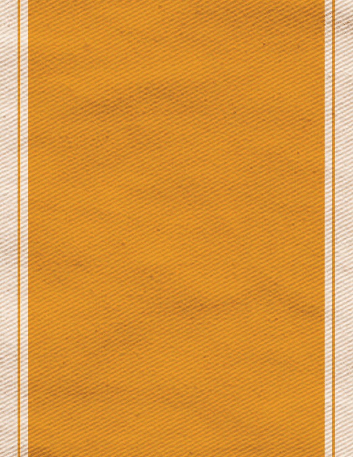 A striped orange and white cloth. AI generated content