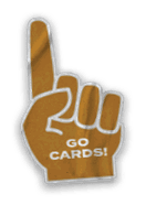 A collection of stickers featuring a baseball player, a fan, a baseball glove, a baseball bat, a fan holding up a sign, and a fan holding up a card. AI generated content