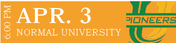 NORMAL UNIVERSITY,APR. 3,6:00 P