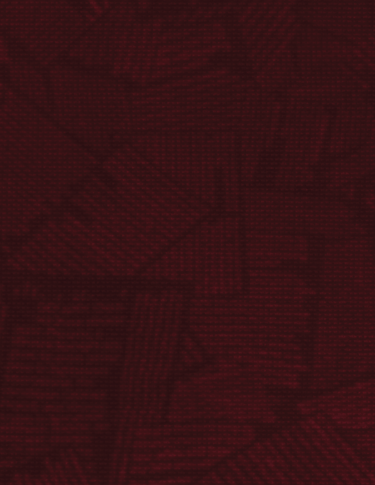 A red and black patterned fabric with a nude figure in the center. AI generated content