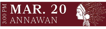 ANNAWAN,MAR. 20,3:00 P