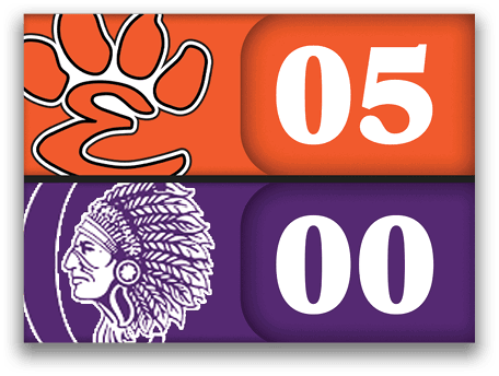 A logo for the University of Evansville features a purple and white color scheme. AI generated content
