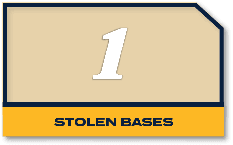 1,STOLEN BASE