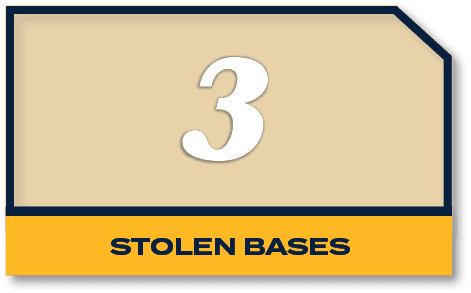 3,stolen base