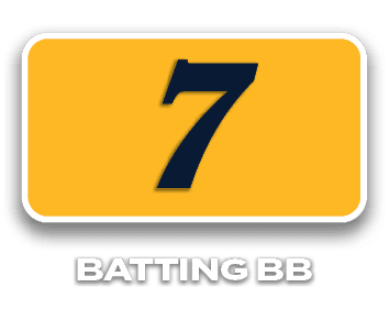 7,BATTING BB