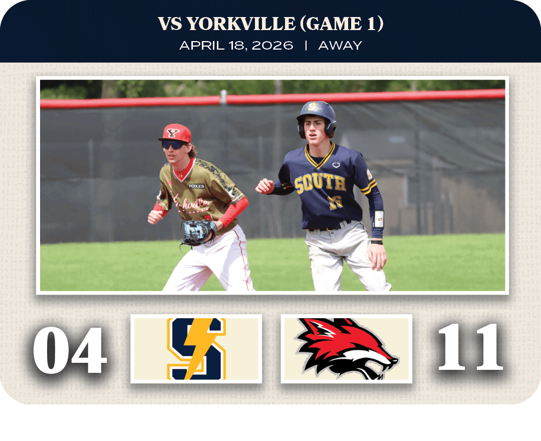 11,04,APRIL 18, 2026 | AWAY,vS yorkville (game 1