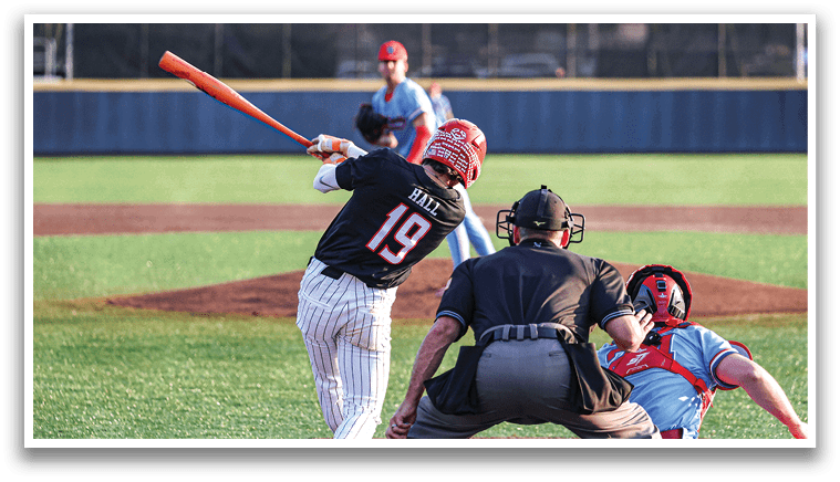 A baseball player is swinging a bat at a ball, while a catcher and an umpire watch. AI generated content