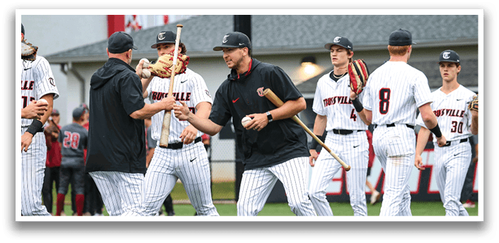 A group of baseball players walking on the field. AI generated content