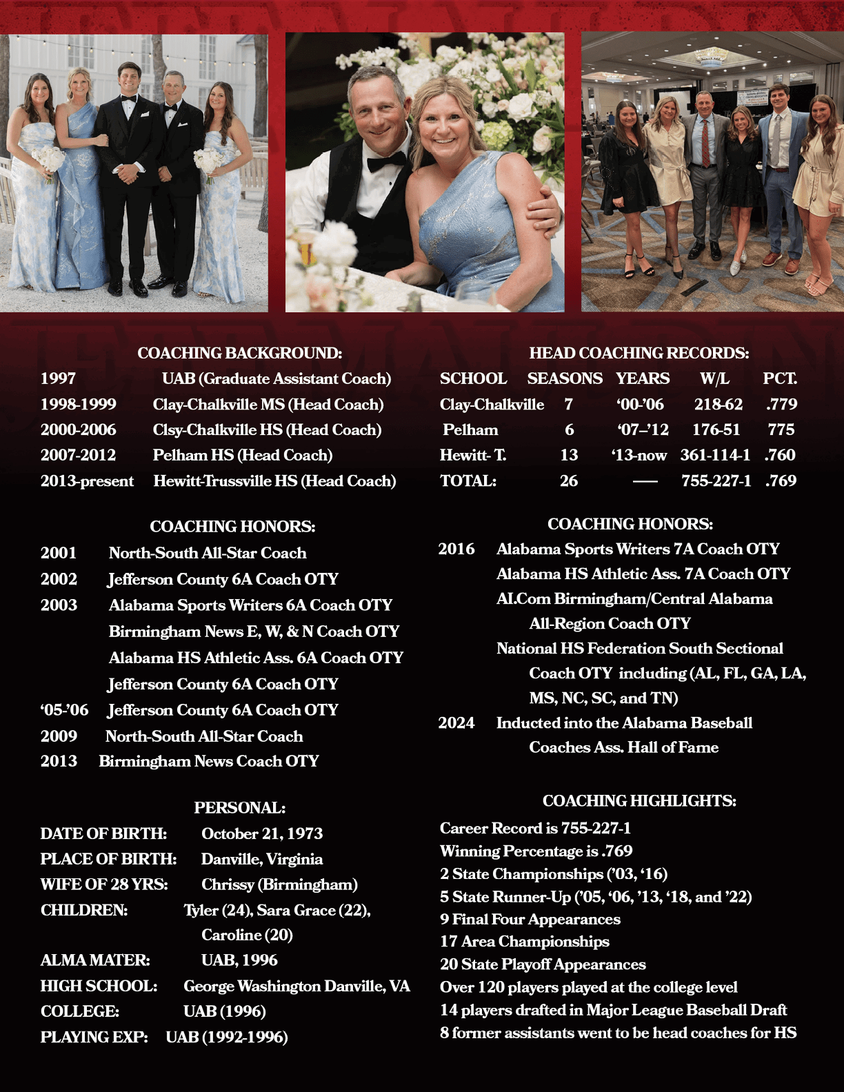 A poster with a man and woman in a picture with the words “Coaching Records" at the top. AI generated content