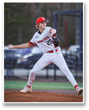 A baseball player in a white uniform is pitching a ball. AI generated content