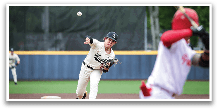 A baseball player in a white uniform is pitching a ball. AI generated content