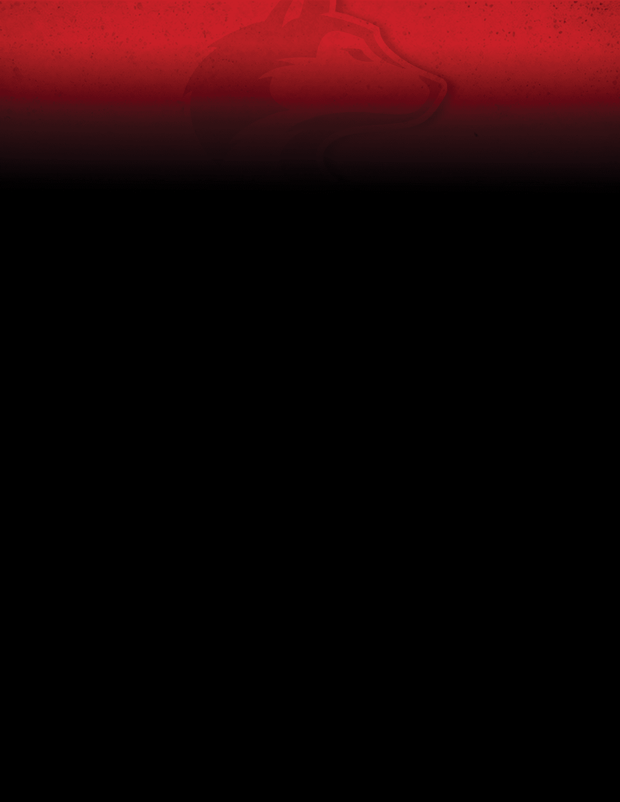 A red background with a black image of a dog. AI generated content