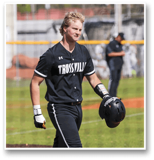 A baseball player wearing a black shirt and holding a helmet. AI generated content