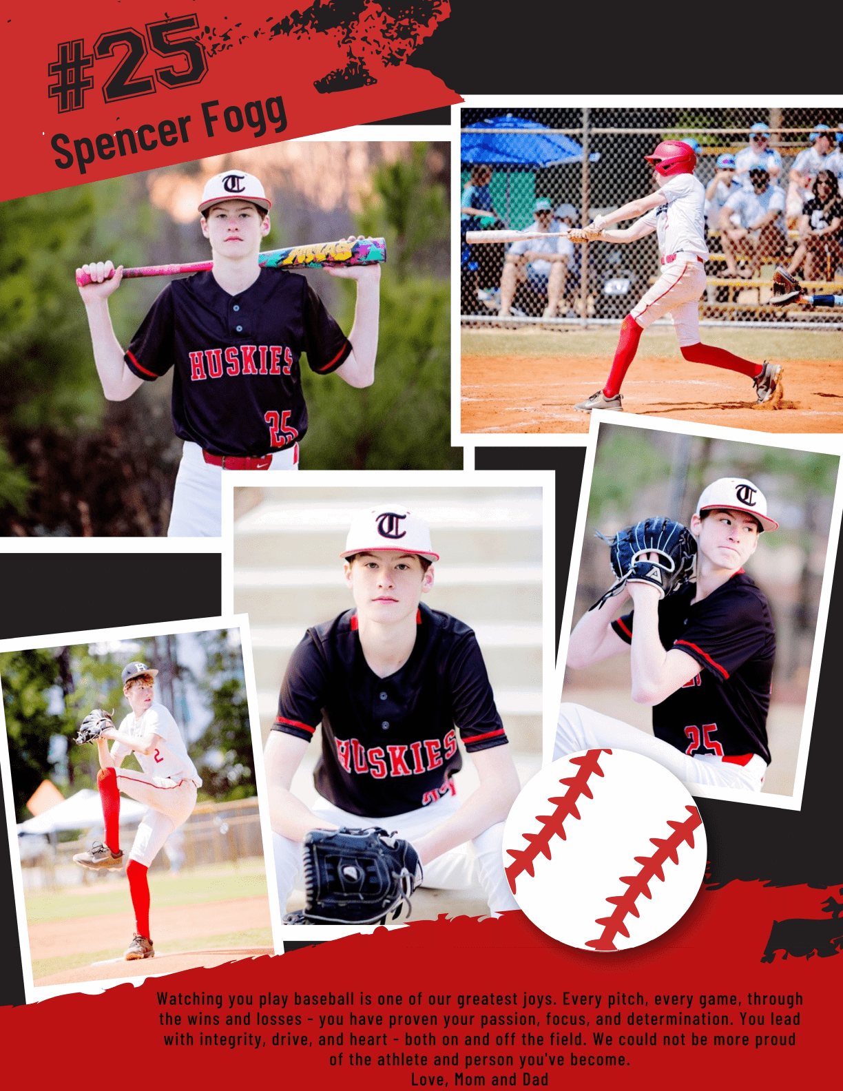 A baseball player in a black jersey holding a bat and glove. AI generated content