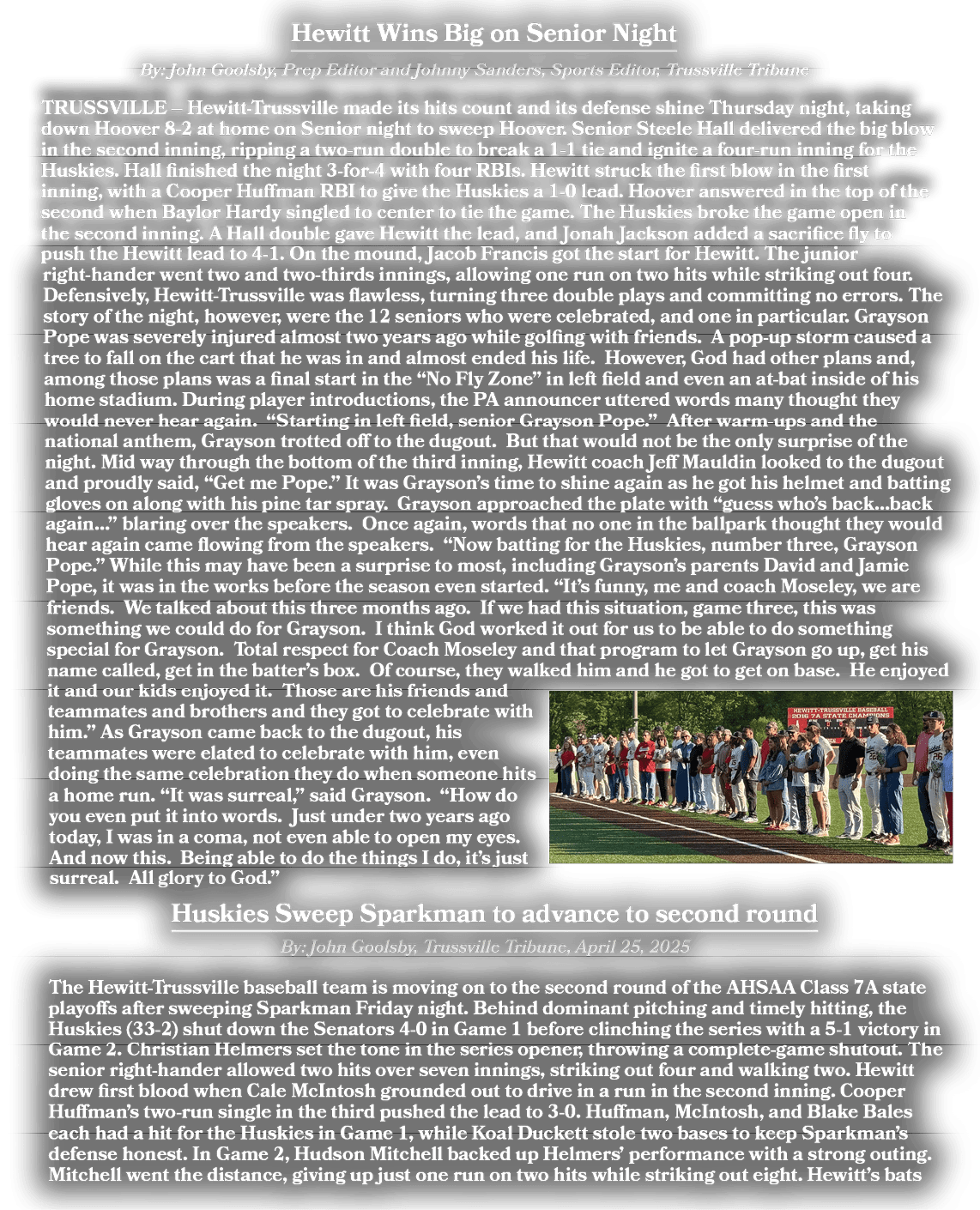 A black and white newspaper article about a baseball game. AI generated content