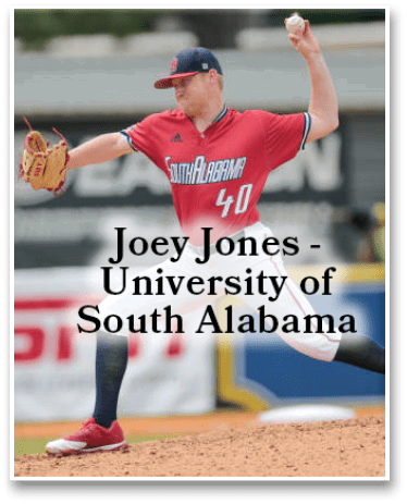 A baseball player in a red shirt and blue hat is pitching a ball. AI generated content