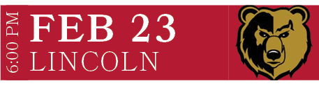 LINCOLN,FEB 23,6:00 P