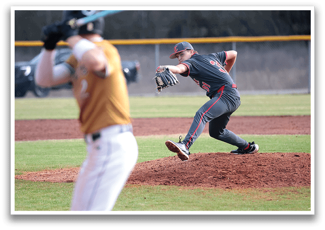 A baseball player in a black and yellow uniform is pitching a ball. AI generated content