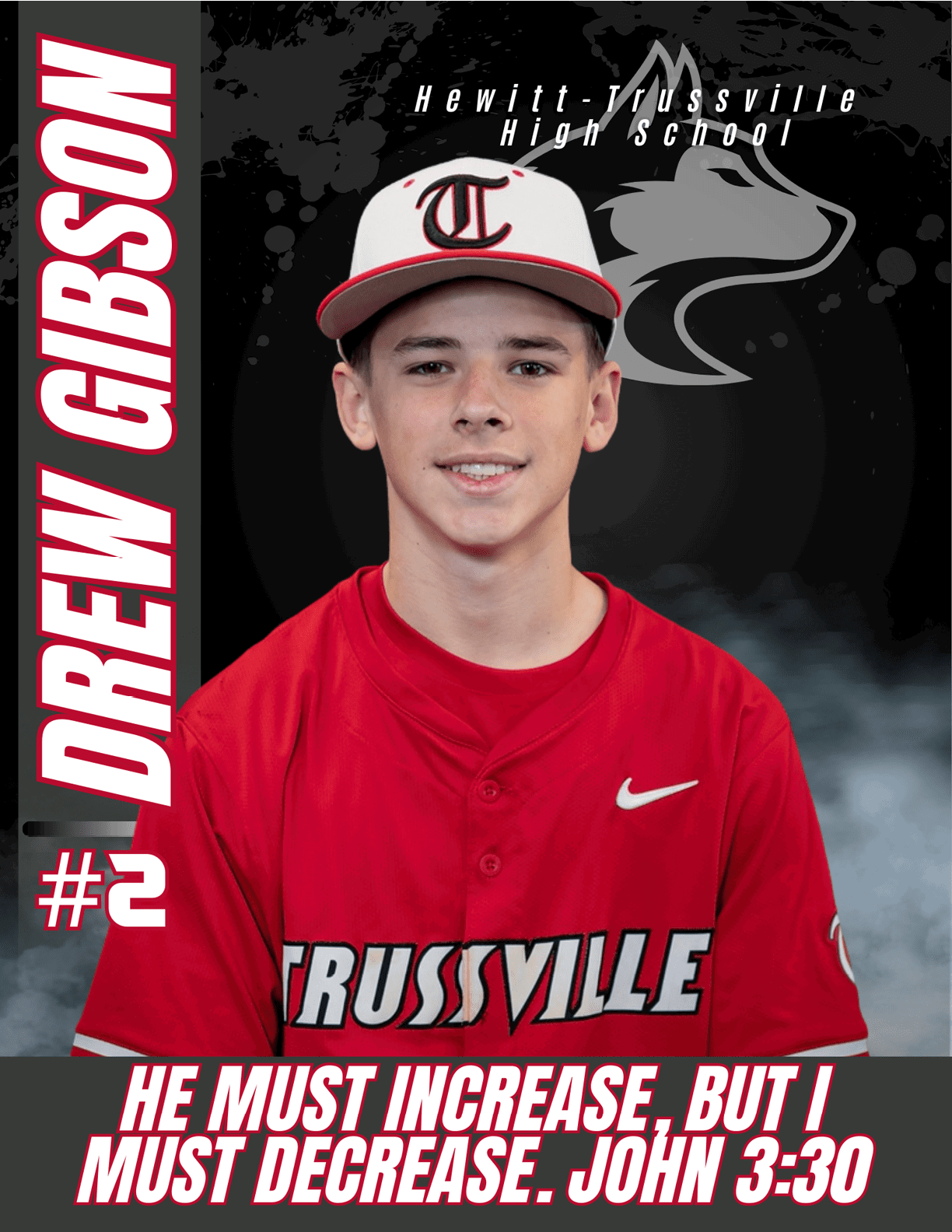 A young man wearing a baseball uniform and a red jersey with the number 2 on it. AI generated content