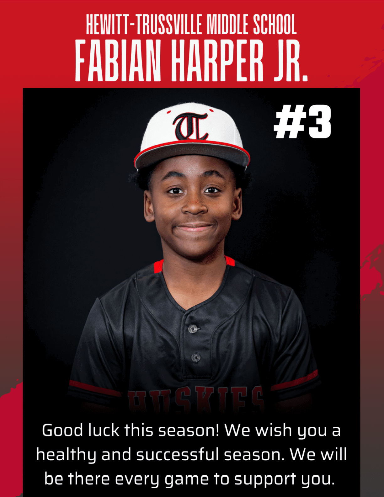 A young boy wearing a baseball uniform with the number 3 on the back. AI generated content