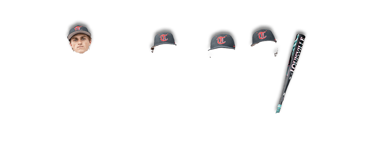 Four baseball players pose for a group photo. AI generated content