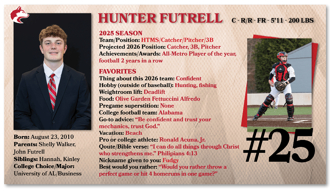A man wearing a suit and tie is featured on a card. AI generated content