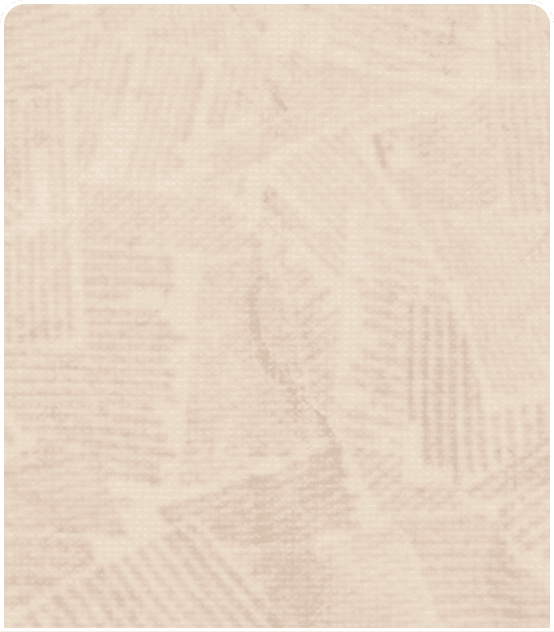 A tan colored wallpaper with a pattern of words and letters. AI generated content