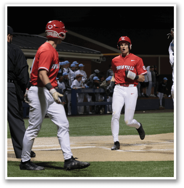 A baseball game is in progress with a batter, catcher, and umpire. The batter is holding a bat and getting ready to swing. AI generated content