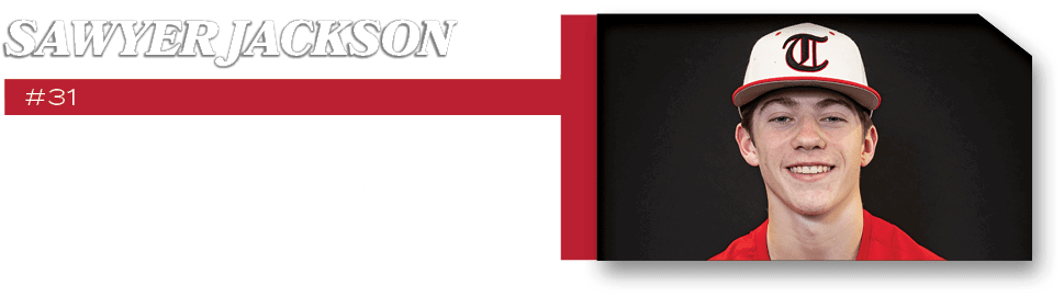 #31,hit .600, 2 rbi’s ,SAWYER JACKSO
