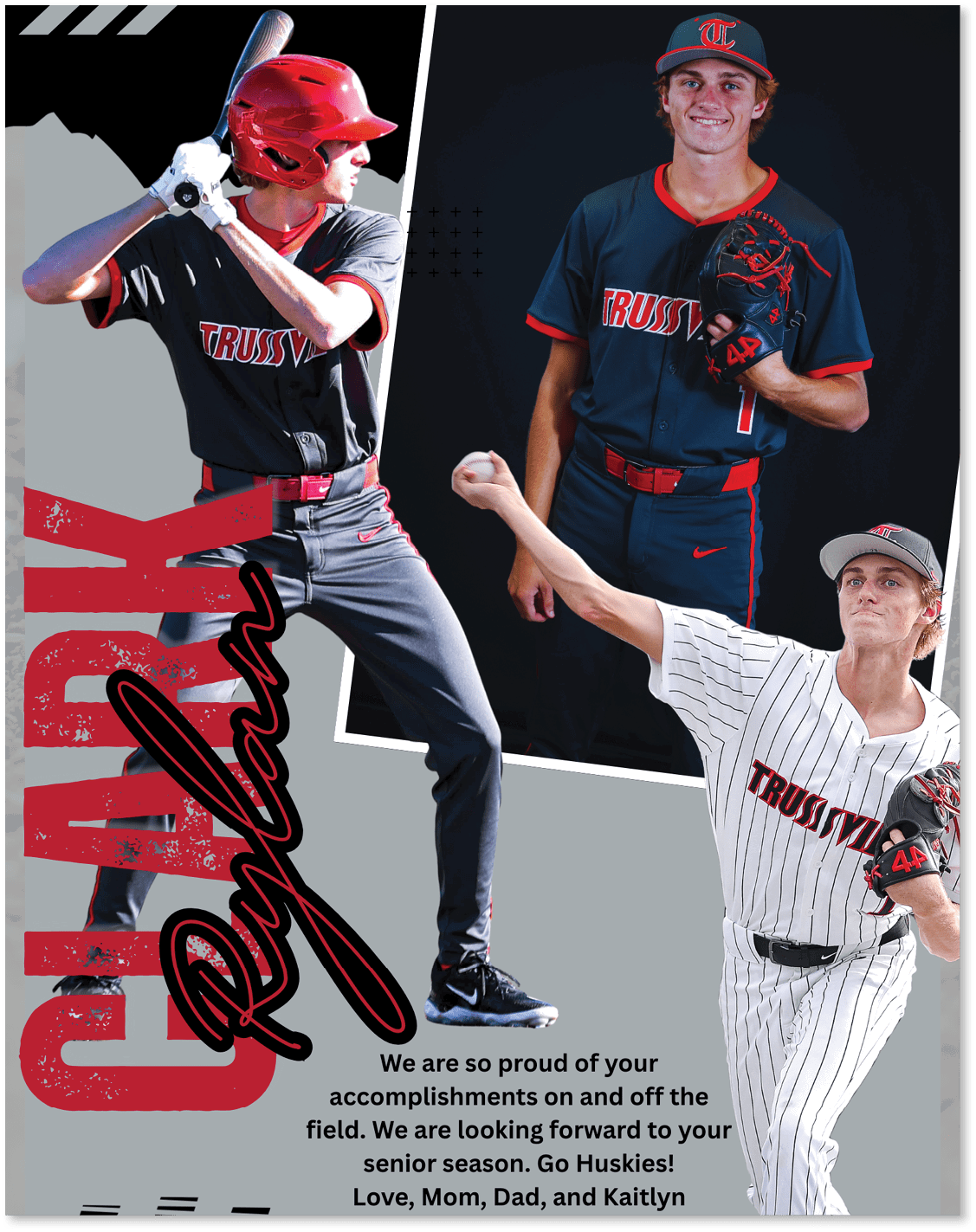 Baseball player wearing a black and red jersey. AI generated content