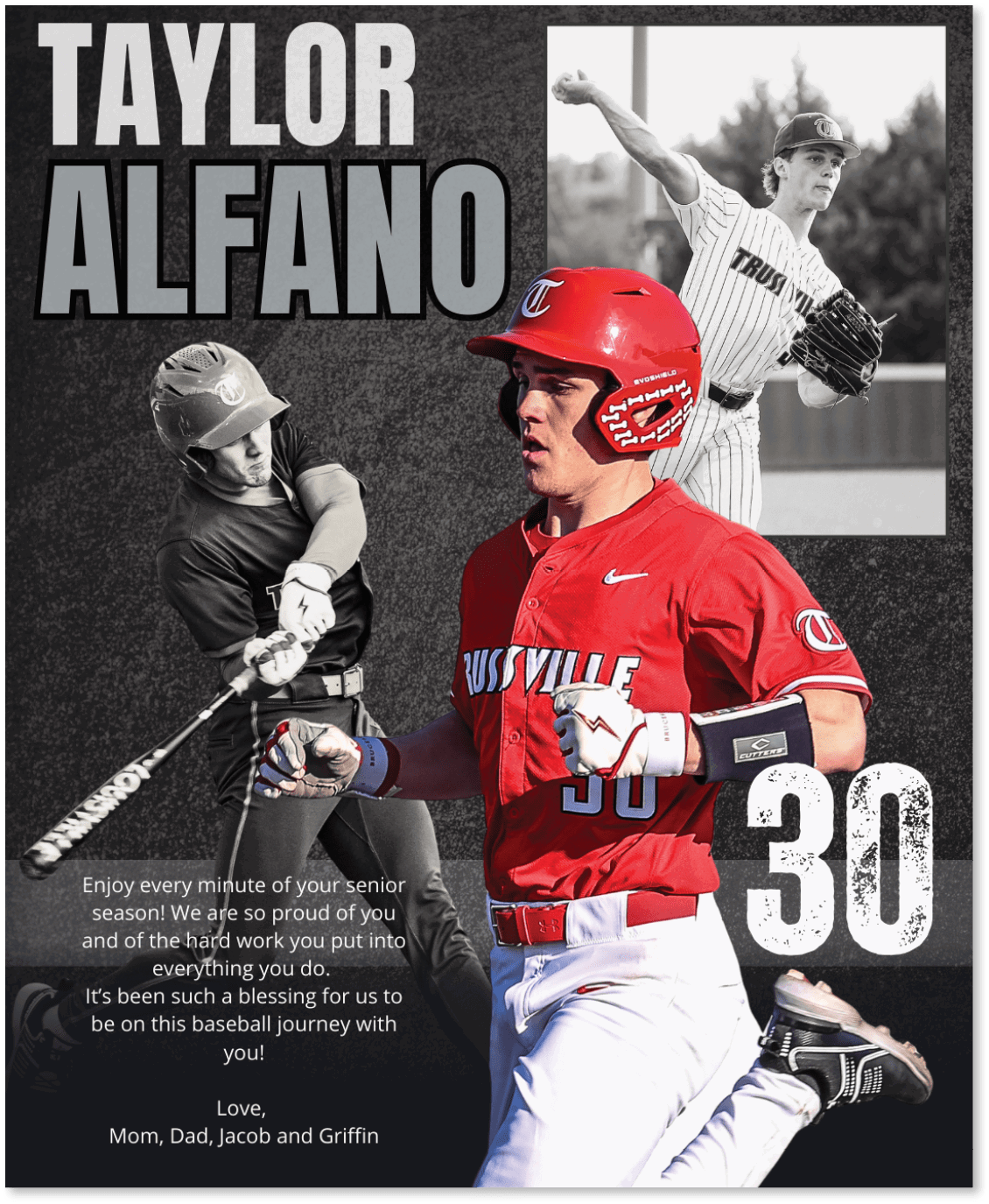 A baseball player wearing a red jersey and helmet. AI generated content
