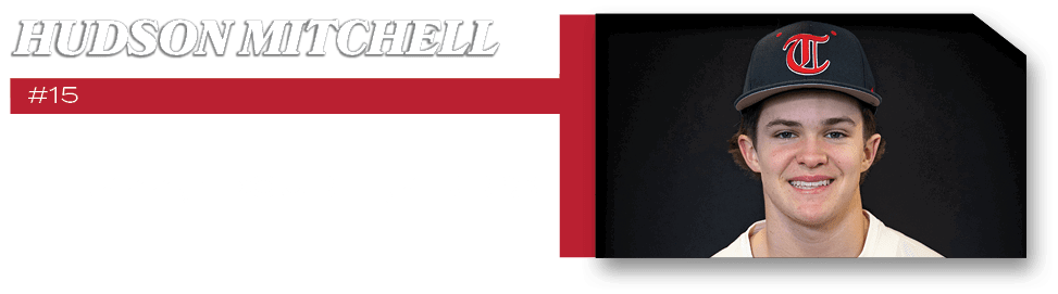 #15,HIT. 444, 1 DOUBLE, 4 RBI’S, HUDSON MITCHEL