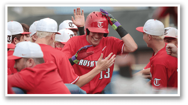 A group of baseball players celebrating a win. AI generated content