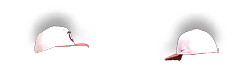 Two baseball players wearing red and white caps are standing next to each other. AI generated content