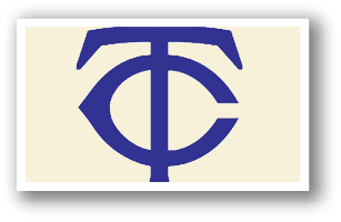 A blue and white T-shaped symbol. AI generated content