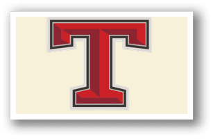A red and white logo for T is displayed. AI generated content