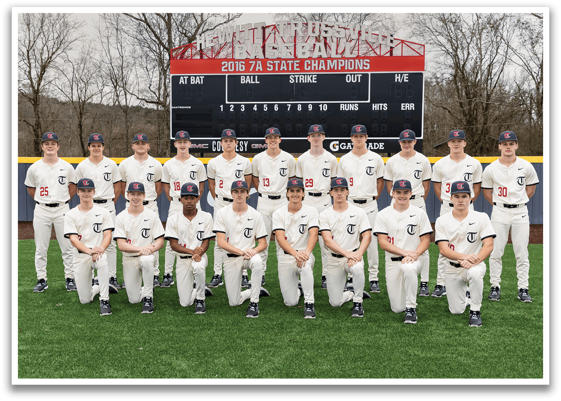 Baseball team posing for a picture on the field. AI generated content