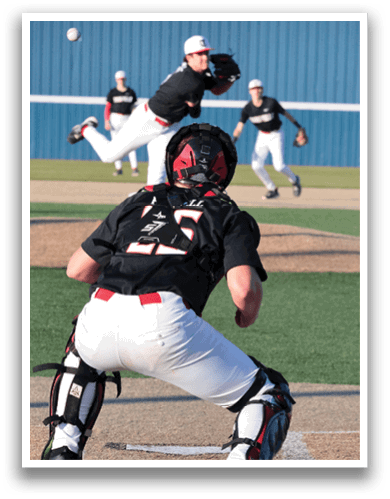 A baseball player in a black shirt and white pants is in the process of throwing a ball. AI generated content