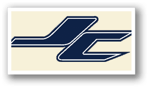 A logo with a blue and white color scheme. AI generated content