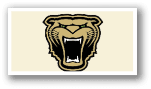 A tiger's head with its mouth open, showing its teeth and tongue. AI generated content