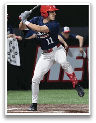 A baseball player is swinging a bat, with other players in the background. AI generated content