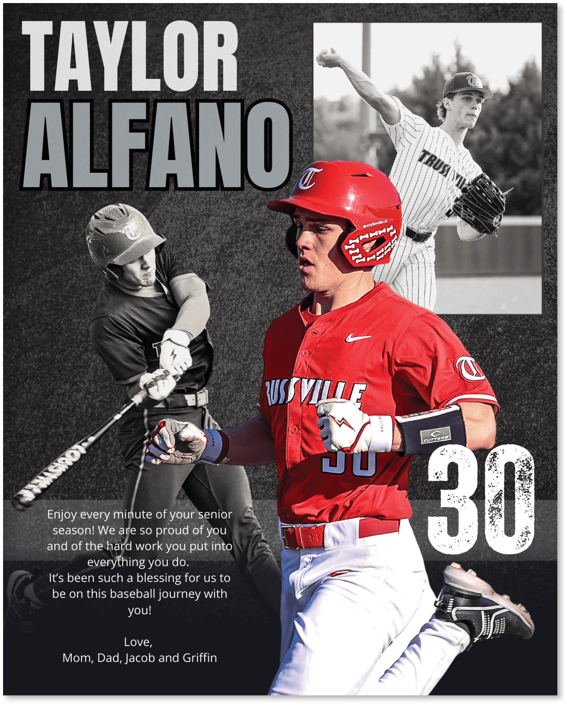 A baseball player wearing a red jersey and helmet. AI generated content