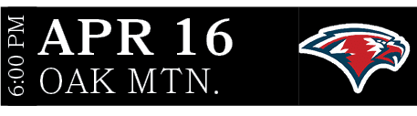 OAK MTN.,APR 16,6:00 P