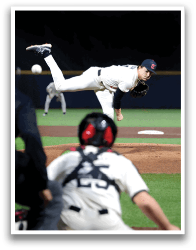 A baseball player is in the middle of a pitch, with his arm fully extended. AI generated content
